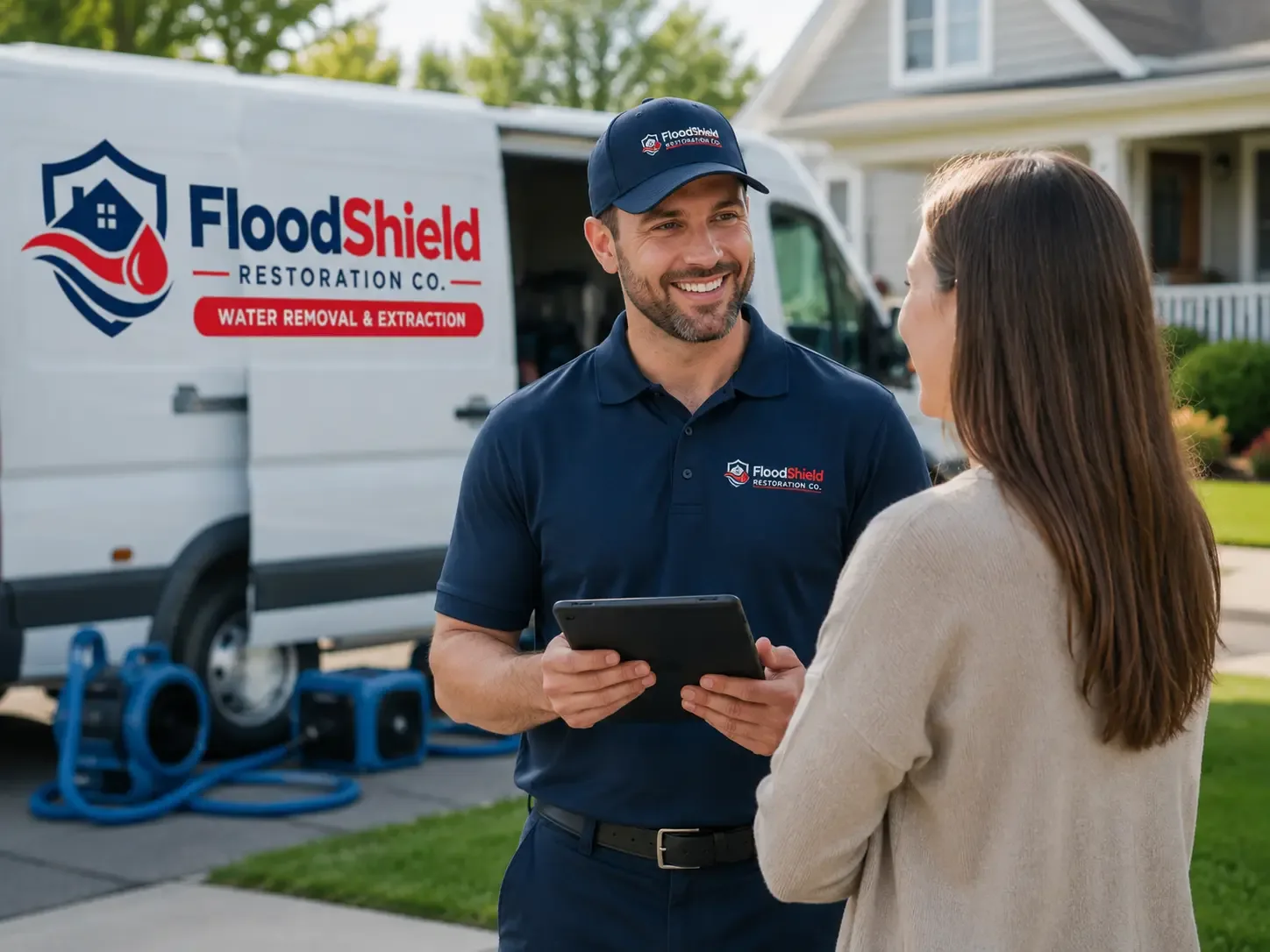 Flood Water Remediation in Hebo, OR
