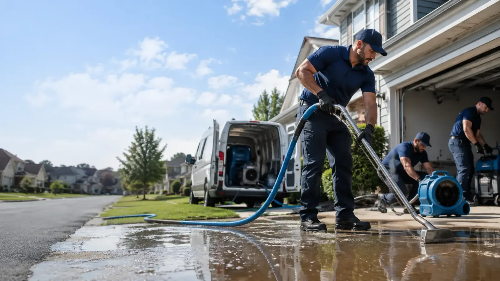 Flood Water Remediation in Hebo, OR